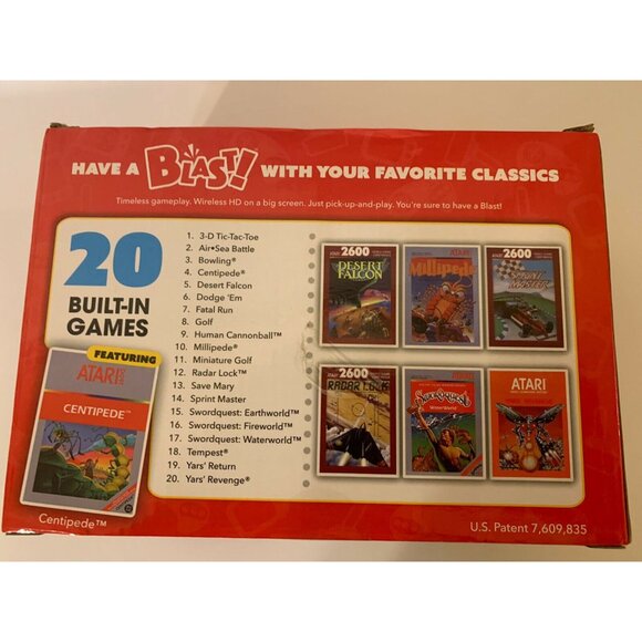 Atari Flashback Blast! Featuring Centipede with 20 Built-In Games Volume 1 - Picture 3 of 7